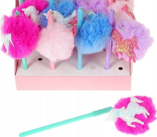 Teka 3D-penna Plush enhörningspenna (12 st)