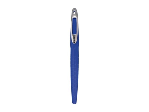 Herlitz my.pen, Blå, Vit, Påfyllning med bläckpatronssystem, Blå, Gummi, Rostfritt stål, 1 styck