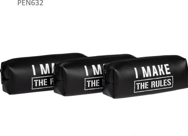 One compartment pencil case - I Make the Rules