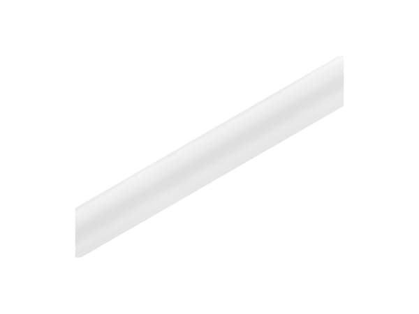 Hvid satinrulle, 0,36 x 9 m