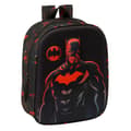 Miniatyrbillede 1 af 3: School Bag Batman Black 22 x 27 x 10 cm 3D