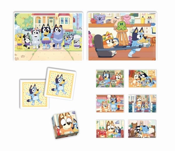 Clementoni - Edukit 4in1 - Bluey (18320) /Puzzles
