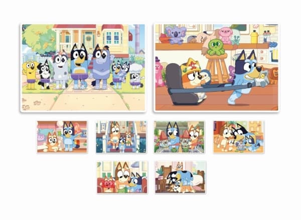 Clementoni - Edukit 4in1 - Bluey (18320) /Puzzles
