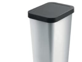 Affaldscontainer Cep, med pedal, 45 L, grå