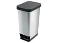 Miniatyrbild 2 av 4: Affaldscontainer Cep, med pedal, 45 L, grå