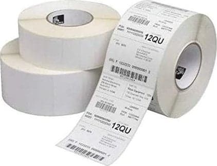 Zebra 3012580-T, Hvit, Selvklebende skriveretikett, Papir, Trermisk overføring, Permanent, Universell