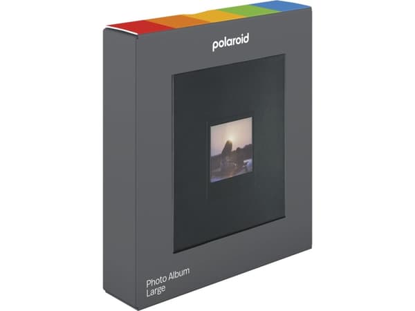 Polaroid valokuva-albumi iso - musta, lajitelma, 160 ark, matto, 213 mm, 243 mm, 47 mm