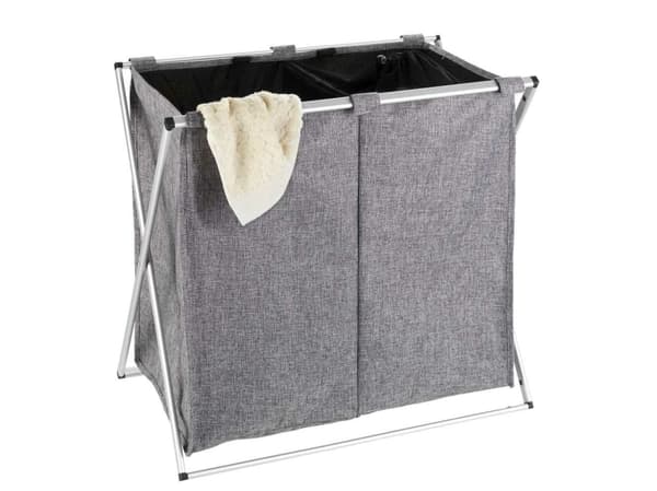 WENKO 62151100, 120 l, Rektangulær, Aluminium, Polyester, Grå, 590 mm, 380 mm