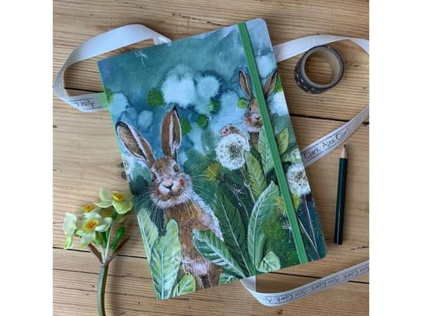 Teka Notebook med viskelær A5 LCN23 Bunnies