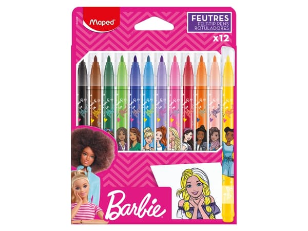 Maped Color’Peps 845418, Multifärg, 2,8 mm, Multifärg, Barbie, Flicka, Barn