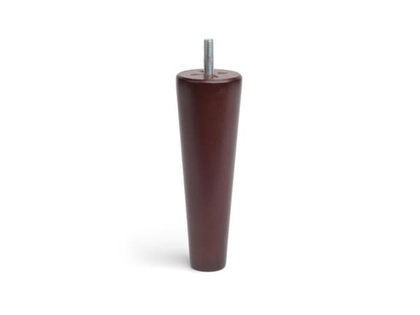 Rei Conical Wooden Leg D50 L150mm Dark Lacq