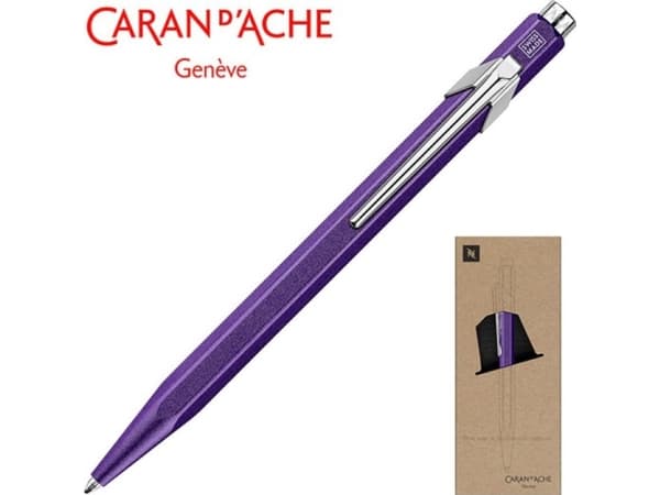 Caran d`Arche CARAN D'ACHE 849 Nespresso Arpeggio kulepenn, M, i boks, lilla