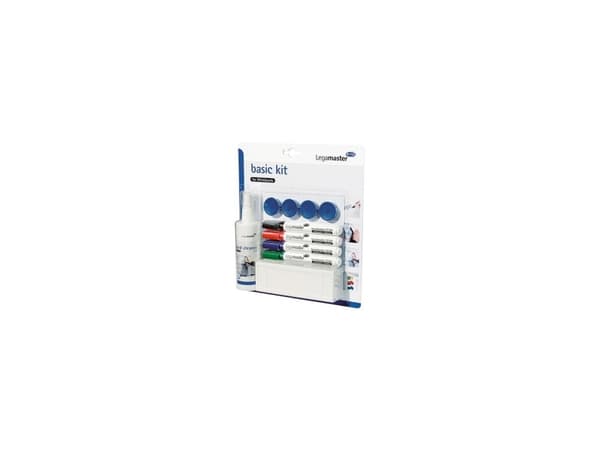 Legamaster BASIC tillbehörssats för tavla 10-delar, Tillbehörssats, Multifärg, Legamaster UNIVERSAL, 225 mm, 45 mm, 255 mm