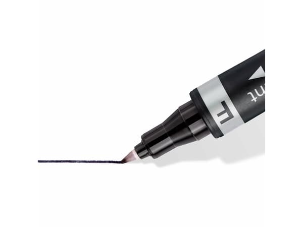 Staedtler Lumocolor 348-9 CA30, Svart, Fin/Kulspets, Svart, 1,5 mm, Universal, Tyskland