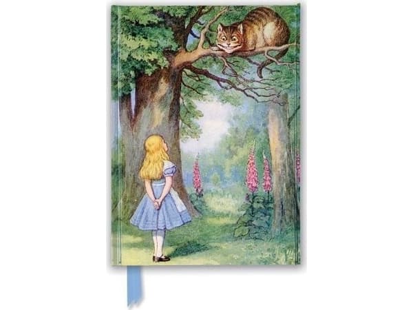 Notebook A5 linje TW Alice i Eventyrland og katten