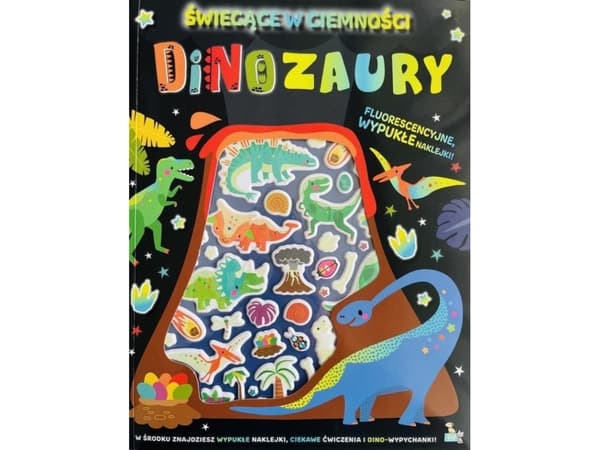 Självlysande klistermärken Dinosaurier