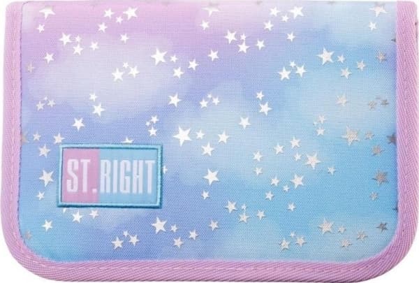 Penal med dobbel klaff uten utstyr ST.RIGHT PC-03 Pastell Stars