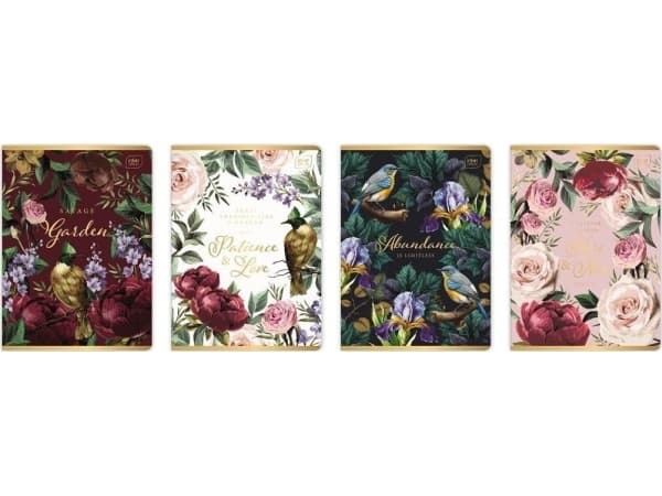 Notebook A5/80K check Metallic Savage (10pcs)
