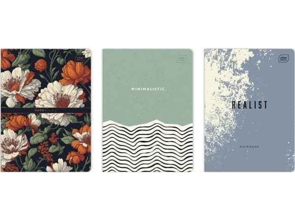 Notebook B5/60K blandingsnett (10 stk)