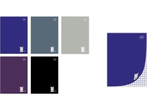 Notes A6/50K kratka One Color (20szt)