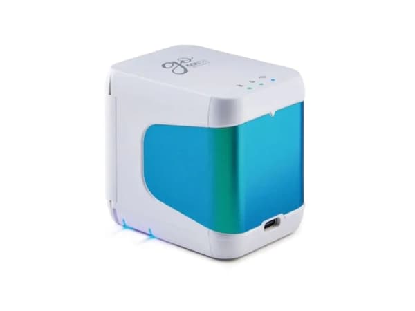 Colop E-Mark Go Stempel, Cyan, Fiolblå, Gult, Blå, Hvit, Kraft indikator, Status, Trådløs Blå, Hvit