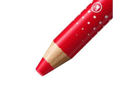 STABILO MARKdry, 4 stykker, Sort, Blå, Grønn, Rød, Flerfarget, Rund, Tre, 1 cm