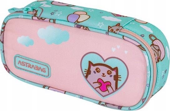 Piórnik Astra Piórnik jednokomorowy Astrabag Kitty's World AC6