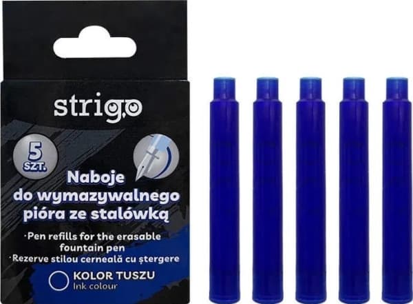 Strigo Refills for STRIGO slettbar fyllepenn, 5 stk