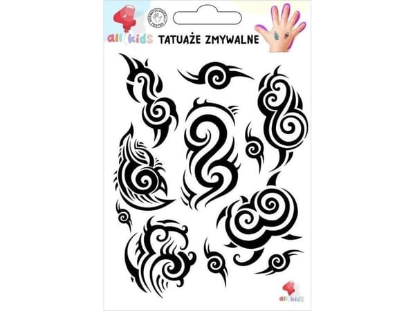 Pestävät tatuoinnit lapsille Tribal