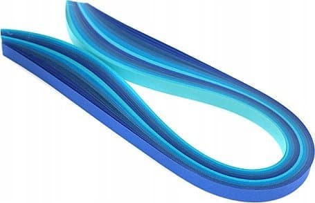 CreativeHobby Quilling Strips 3mm 100 stycken - blå