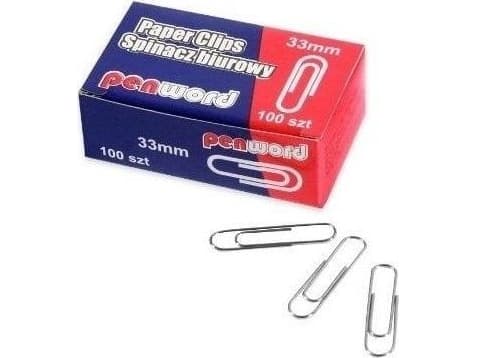 Paperclip 33mm (10x100st)