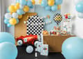 Miniatyrbild 3 av 5: PartyDeco TNP31, Presentpåse, Multifärg, Mönstrad, Temafest, Vit, Inomhus / utomhus