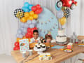 Miniatyrbild 4 av 5: PartyDeco TNP31, Presentpåse, Multifärg, Mönstrad, Temafest, Vit, Inomhus / utomhus