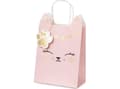 Miniatyrbild 4 av 4: PartyDeco TNP34, Presentpåse, Svart, Guld, Rosa, Bild, Jul, Vit, 1 styck