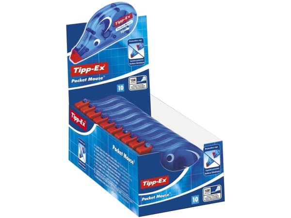 TIPP-EX Pocket Mouse, Blå, 10 m, 4,2 mm