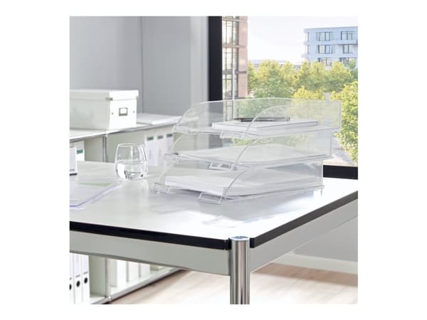 Leitz Plus - Brevfack - för A4 (210 x 297 mm) - CrystalClear