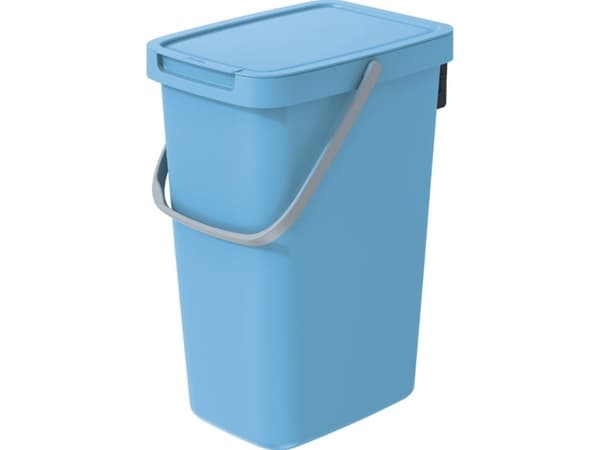 Prosperplast avfallsbeholder SYSTEMA Q avfallsbeholder - lyseblå 12l. Keden