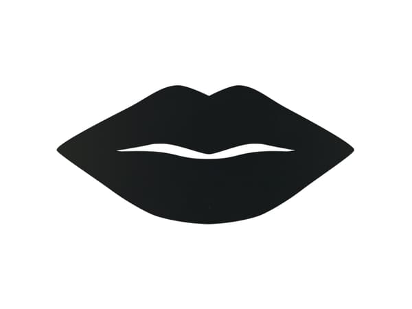 Securit FB-KISS, 300 x 500 mm, Melamiini, Hartsi, Velcro, Musta