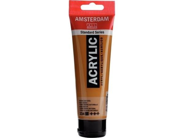 Artequipment Farba akrylowa TALENS AMSTERDAM 120ml 234 - RAW SIENNA uniw