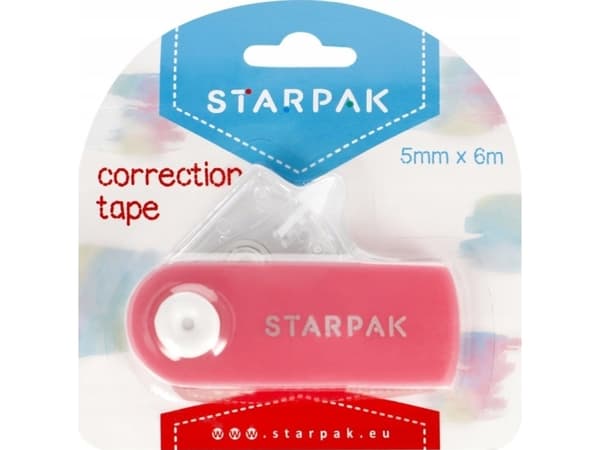 Starpak KORREKTOR I TASMA 5MMX6MB PIN STK B/C 12/432PG