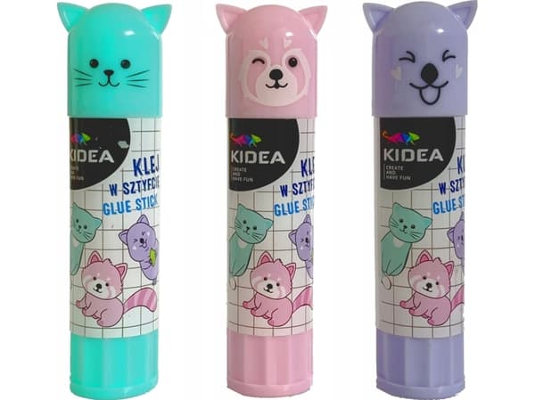 Derform Limstift med figur A 15g Kidea D Derform p24, blandingspris for 1 stk.