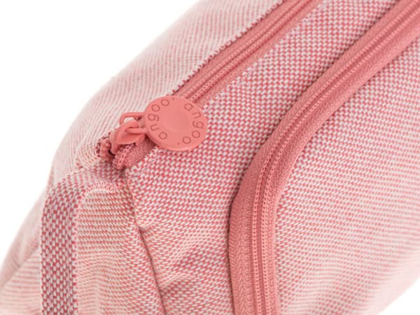 To-rums skolepenalhus, 3-i-1 kosmetiktaske, pink