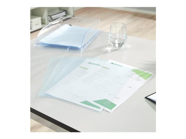 Leitz Premium - L-formet mappe - for A4 (210 x 297 mm) - kapasitet: 40 ark - blank