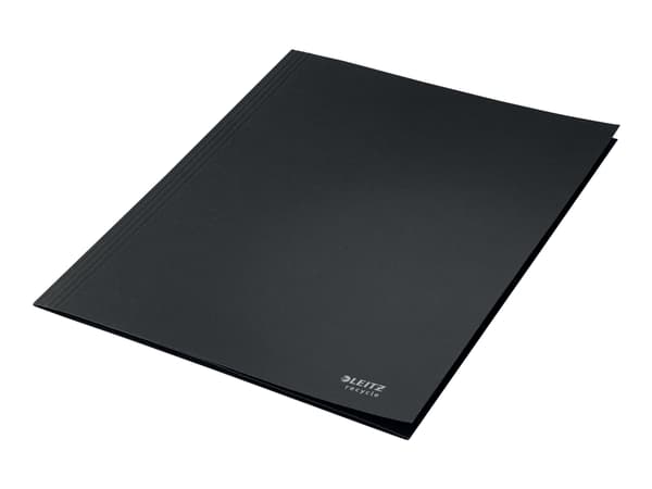 Leitz - 3-fliksmappe - for A4 (210 x 297 mm) - kapasitet: 250 ark - svart