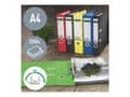 Miniatyrbilde 1 av 4: Leitz 180° Recycle - Hevarmbuefil - bokryggbredde: 55 mm - for A4 (210 x 297 mm) - kapasitet: 350 ark - gul