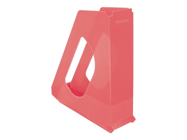 Esselte Colour'Breeze - Magasinfil - för A4 (210 x 297 mm) - translucent coral