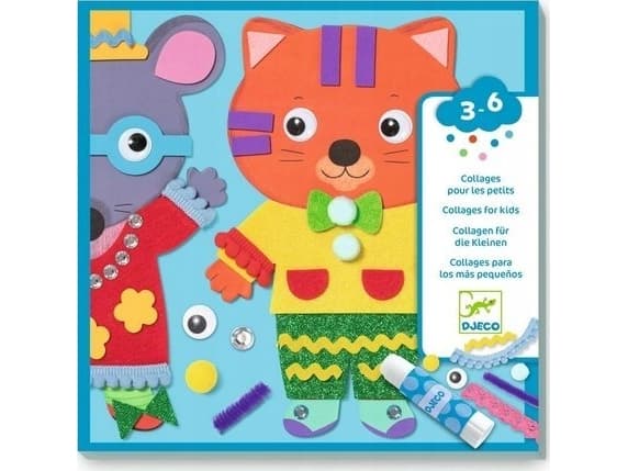 DJECO DJ00072, Pysselset för barn, 3 År, Multifärg