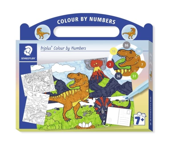 Staedtler triplus Colour by Numbers, 1 stykker
