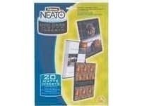 Fellowes NEATO DVD Case Inserts - DVD-boksinnlegg - matt hvit (en pakke 20)