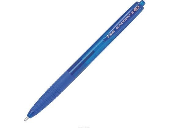 Pilot Super Grip G Retractable, Påfyllnadsbar, Blå